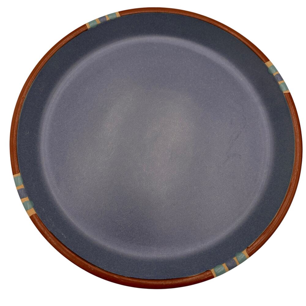 Dansk Blue Mesa Vintage Southwestern 10.5" Stoneware Dinner Plate